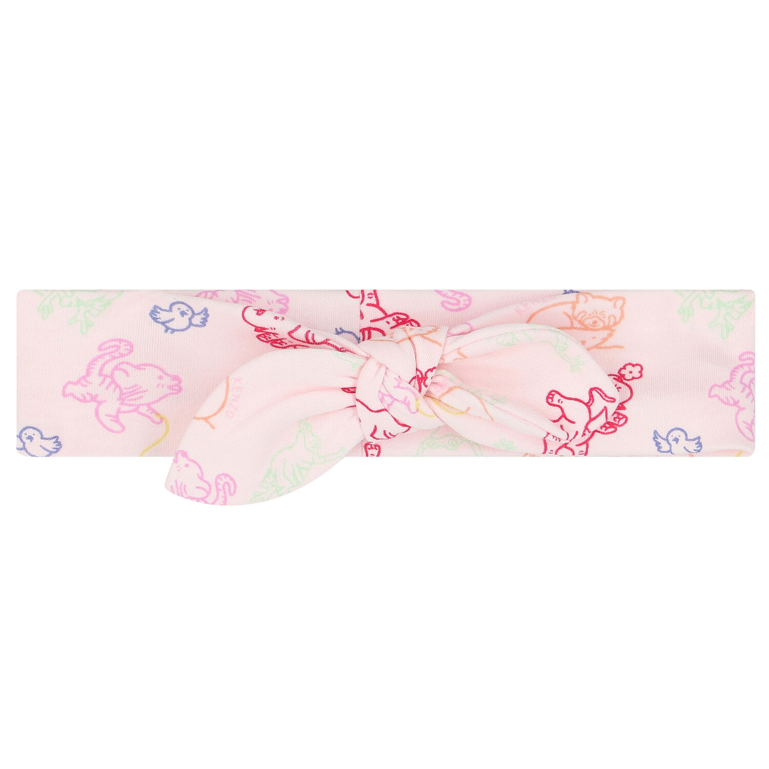 Baby Girls Pink Logo & Animals Leggings Set, 1, hi-res